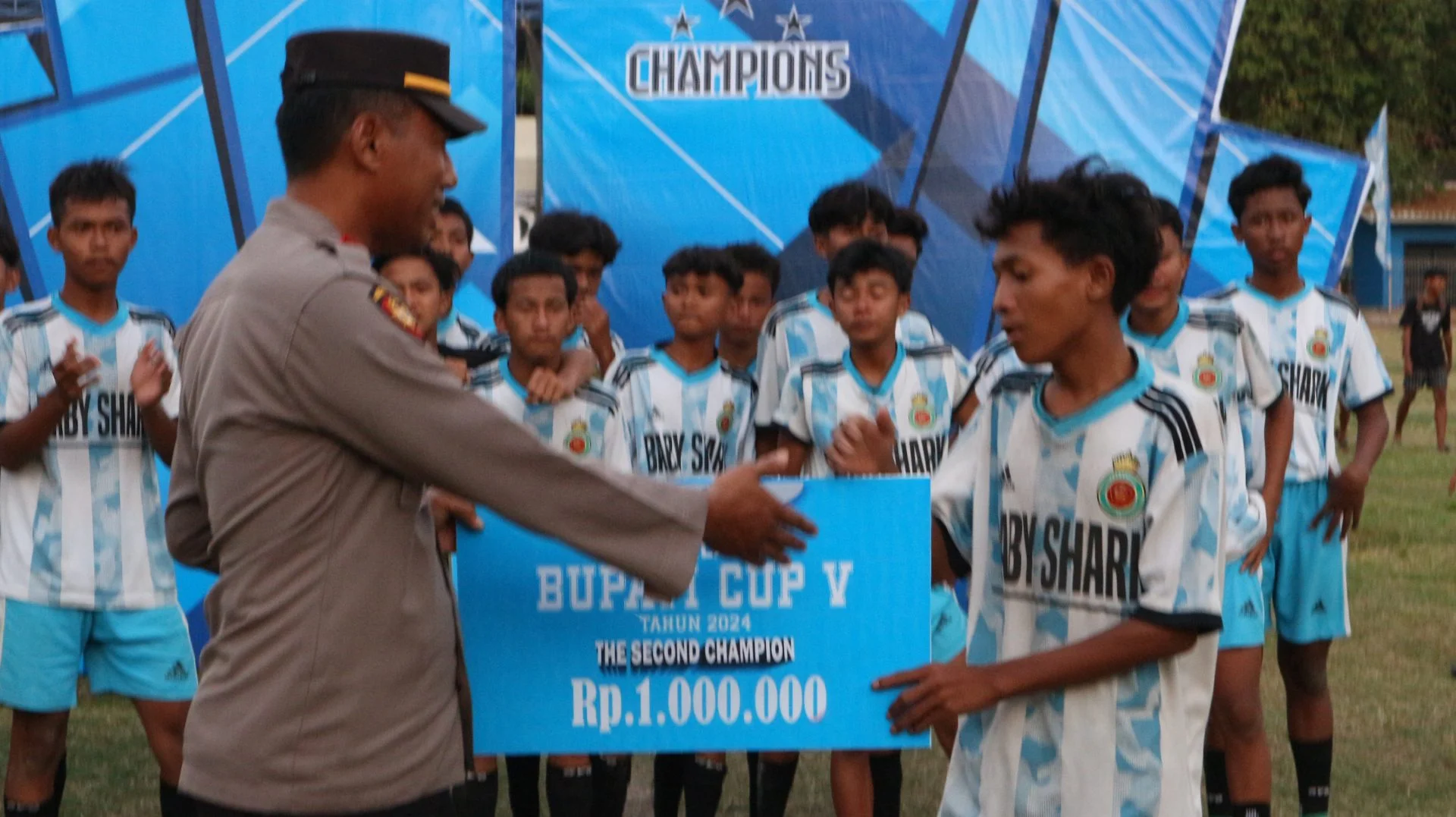 Pemain Terbaik Sepak Bola BUPATI CUP V