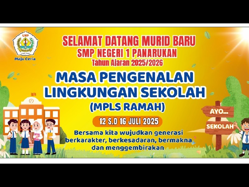 MPLS " Masa Pengenalan Lingkungan Sekolah " SMP Negeri 1 Panarukan