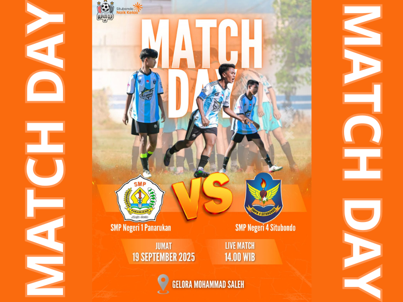 Pertandingan Sepak Bola Antarsekolah "MATCH DAY"