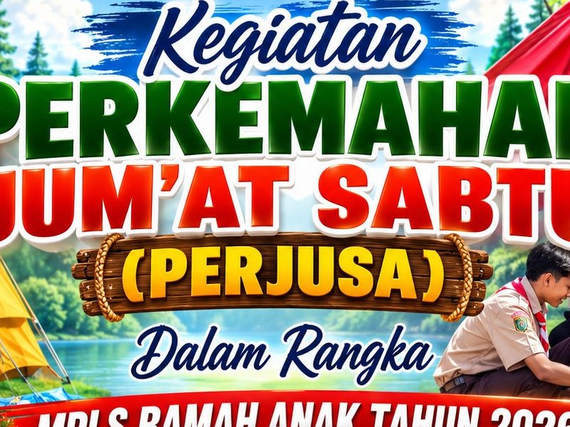 Perkemahan Jum’at Sabtu (PERJUSA) Semarakkan MPLS Ramah Anak SMP Negeri 1 Panarukan Tahun 2026